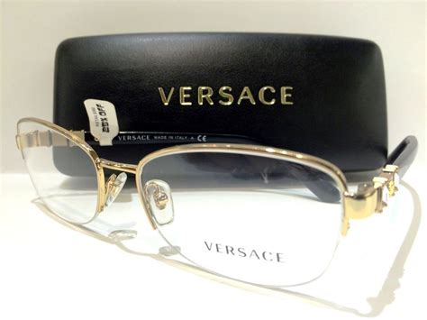 versace gold frame glasses|versace gold frame glasses men's.